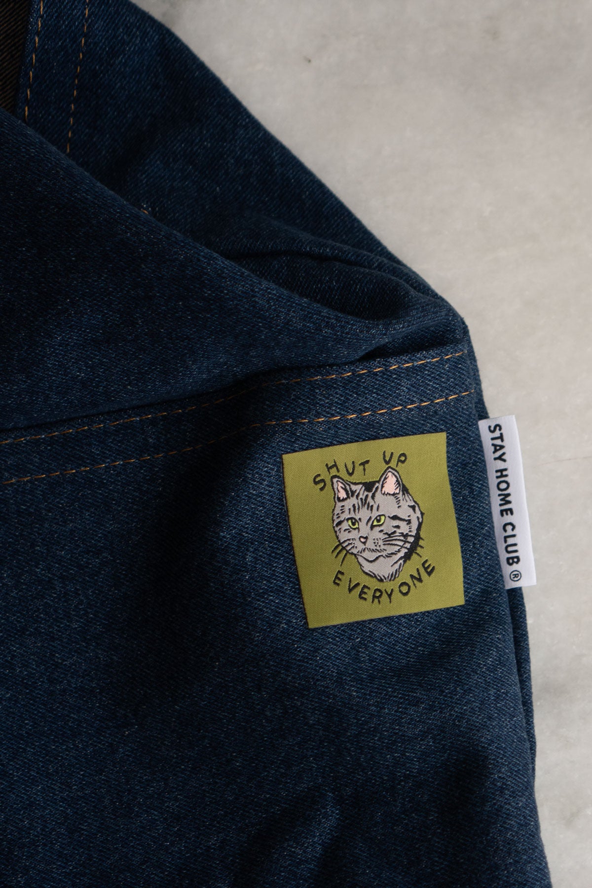 Fourre-Tout Denim à Poches - Choisis Ta Patch