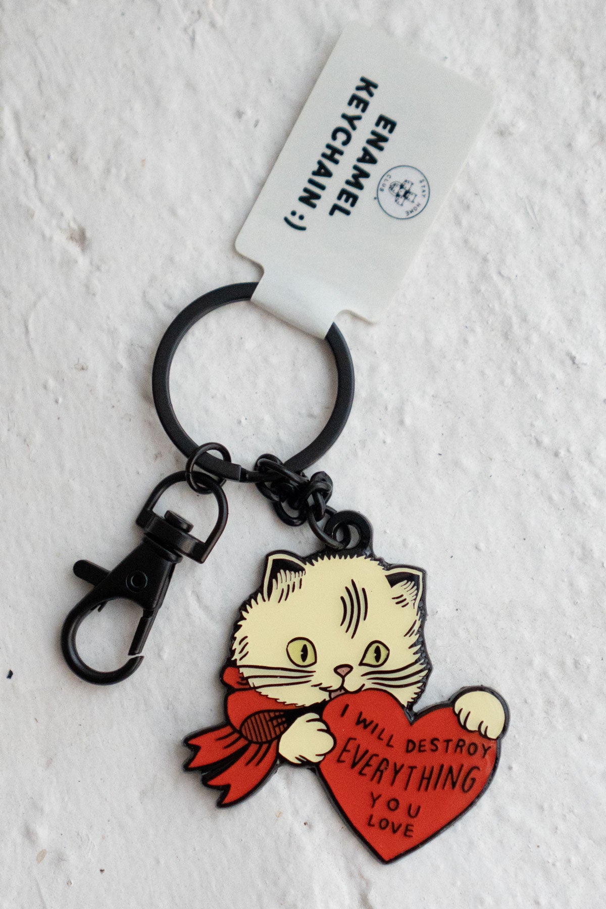 Porte-Clés 'Destroy Cat'