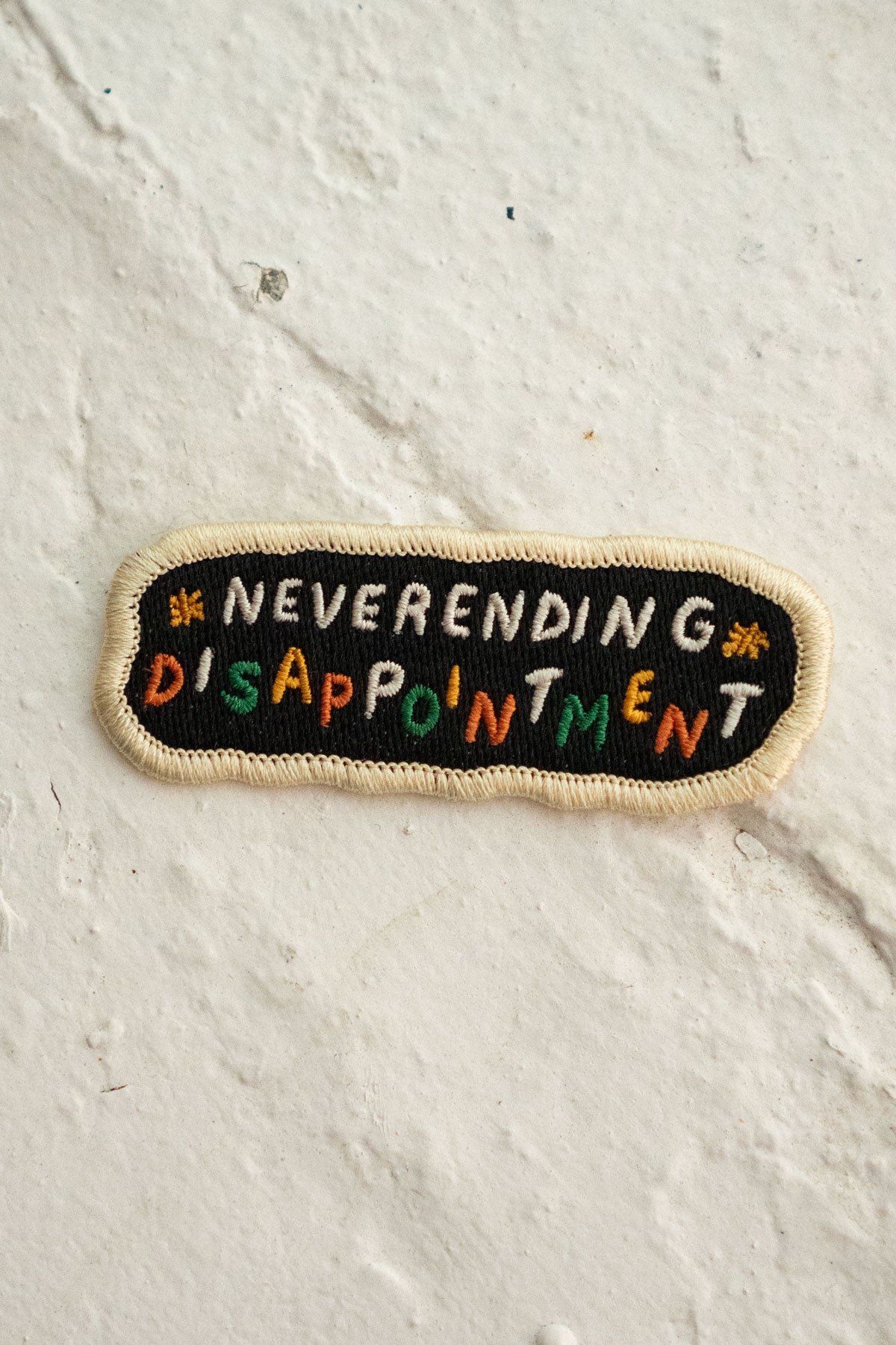 Patch Collant 'Neverending Disappointment'
