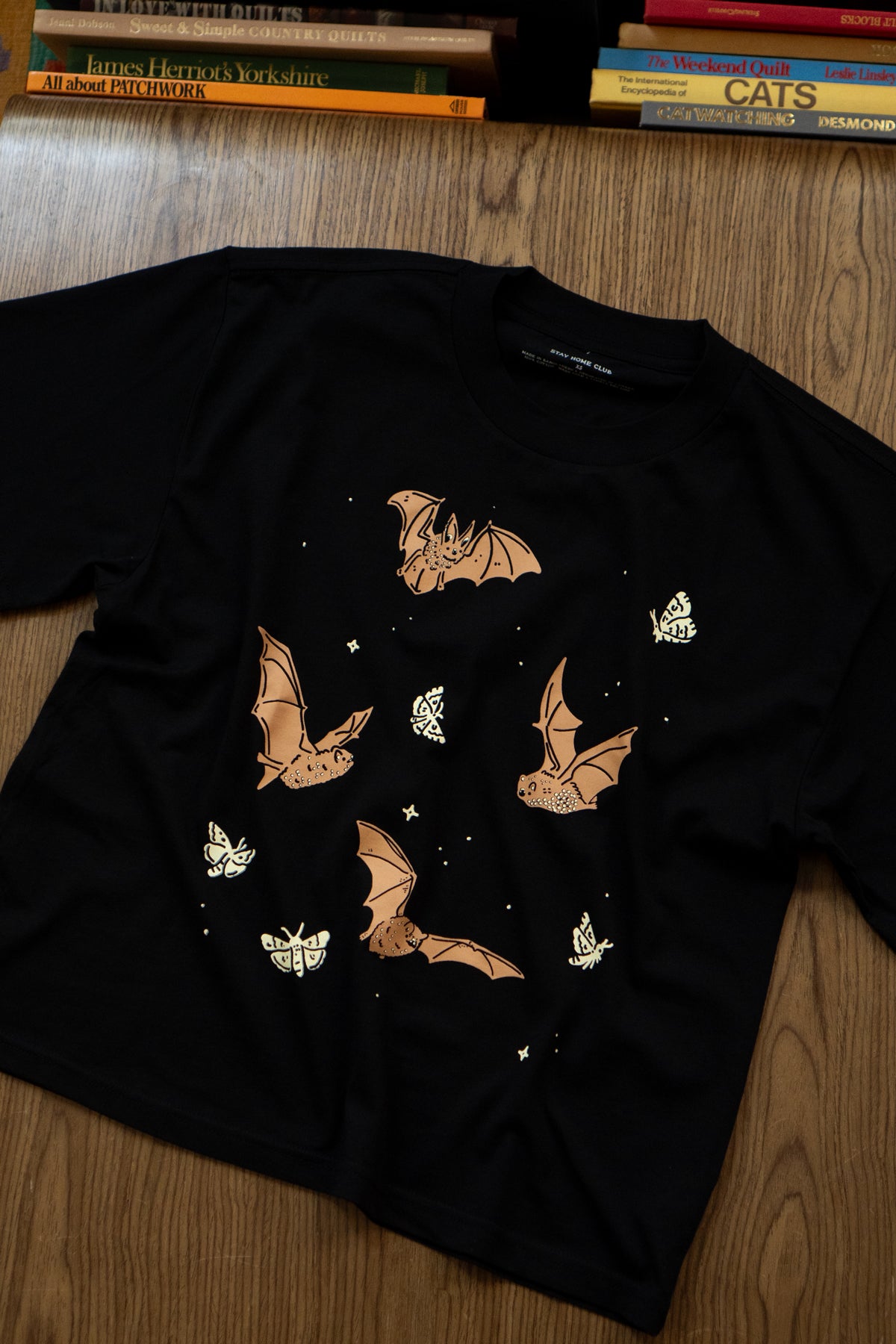 Echolocation Slouch Tee | Black