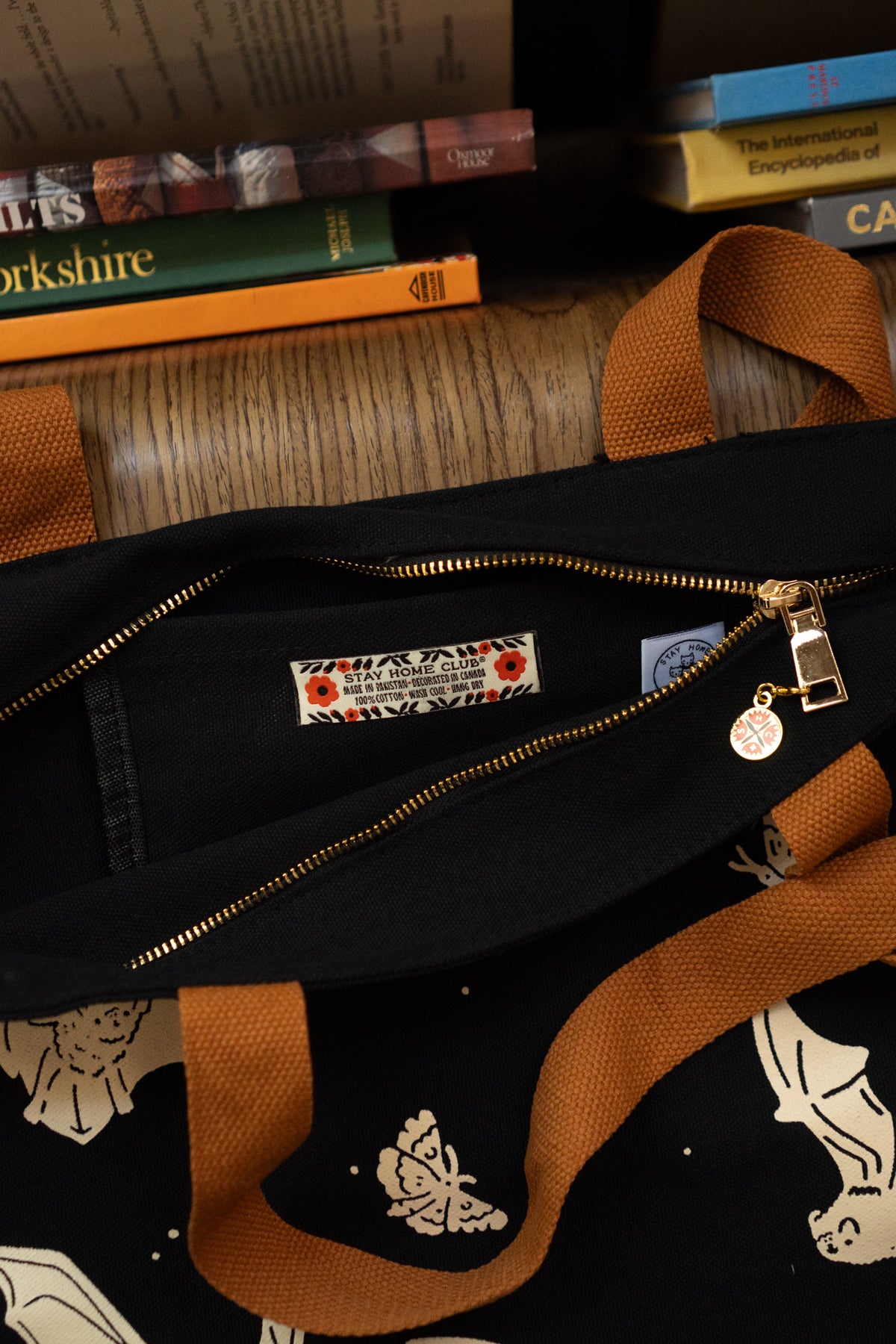 Echolocation Big Zip Tote