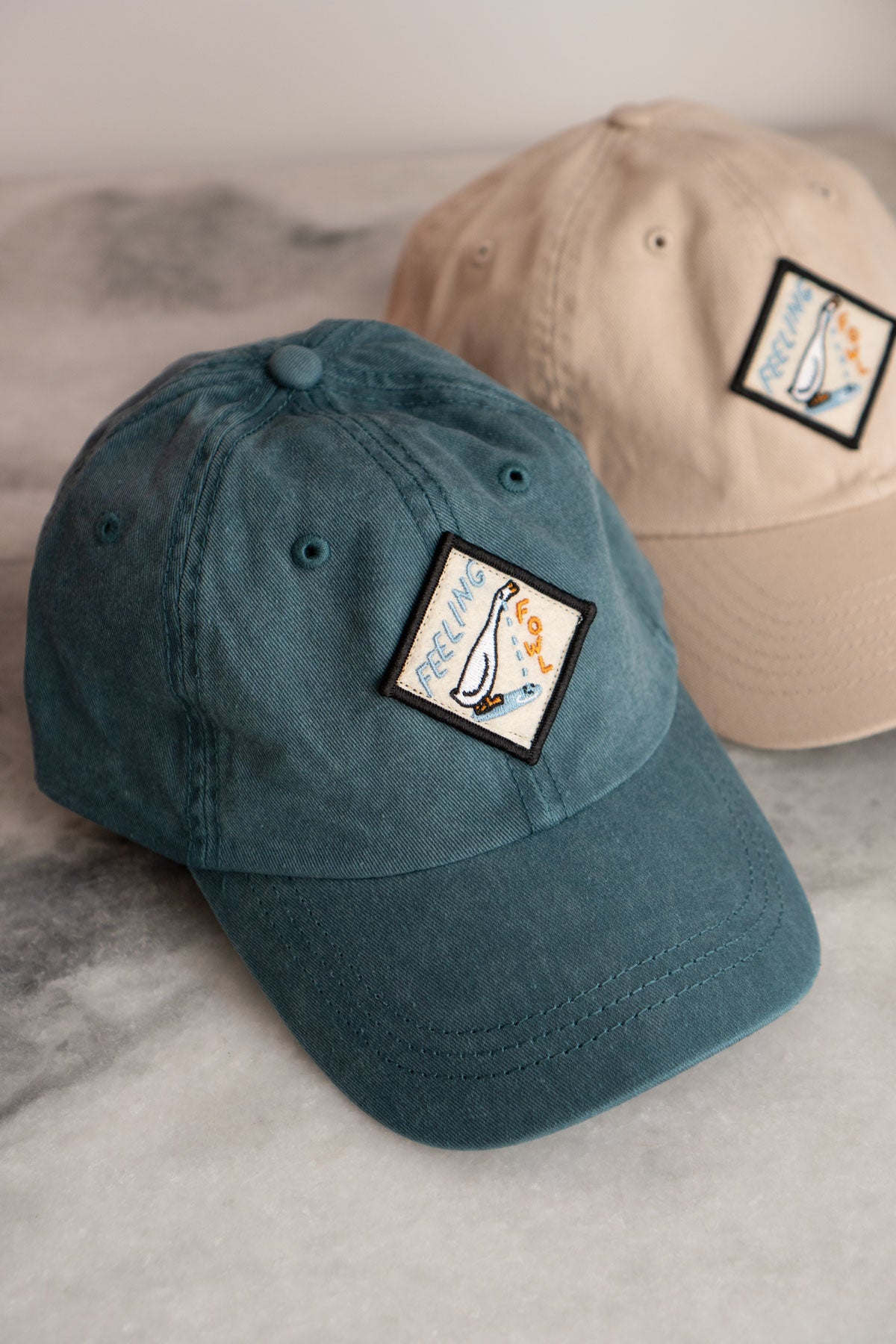 Feeling Fowl Patched Dad Hat