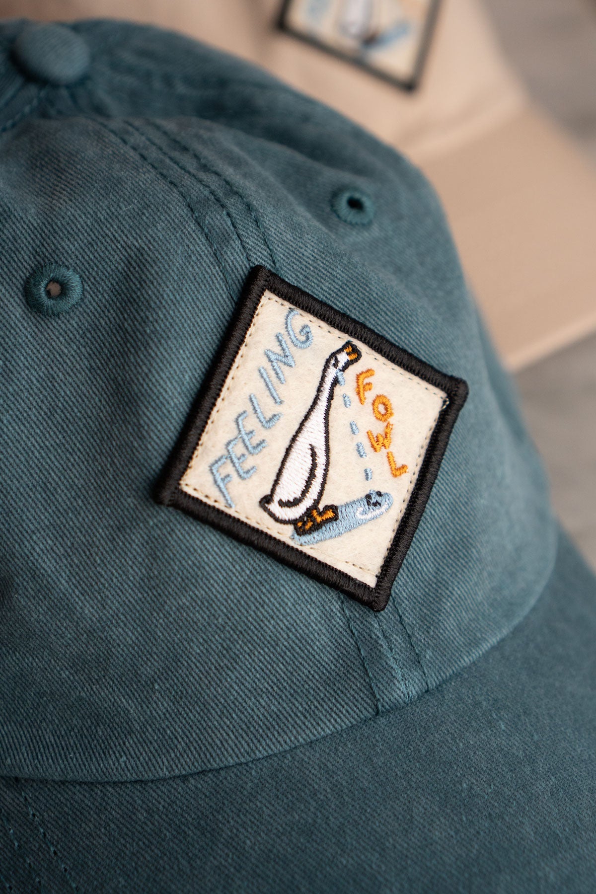 Feeling Fowl Patched Dad Hat