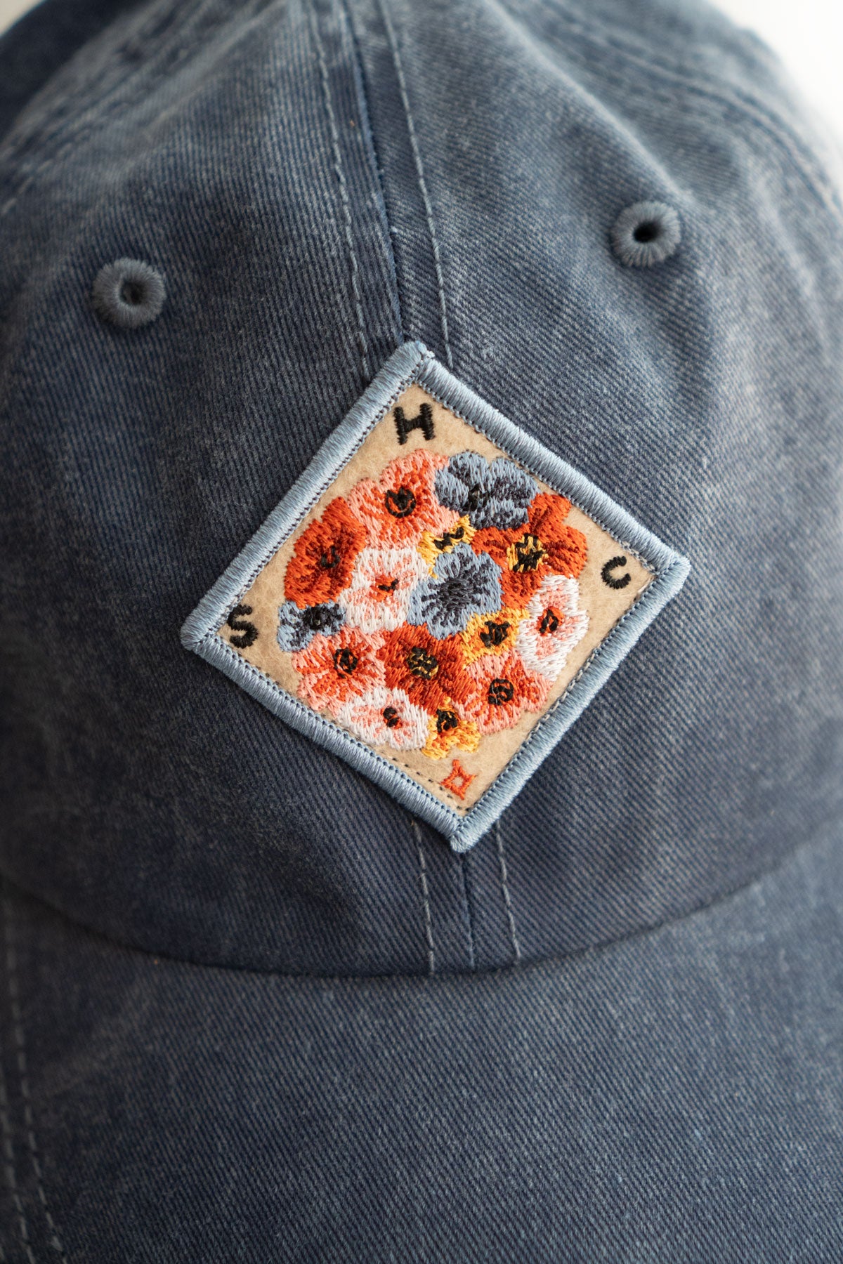 Patch Collant en Feutre 'Flower Ball'