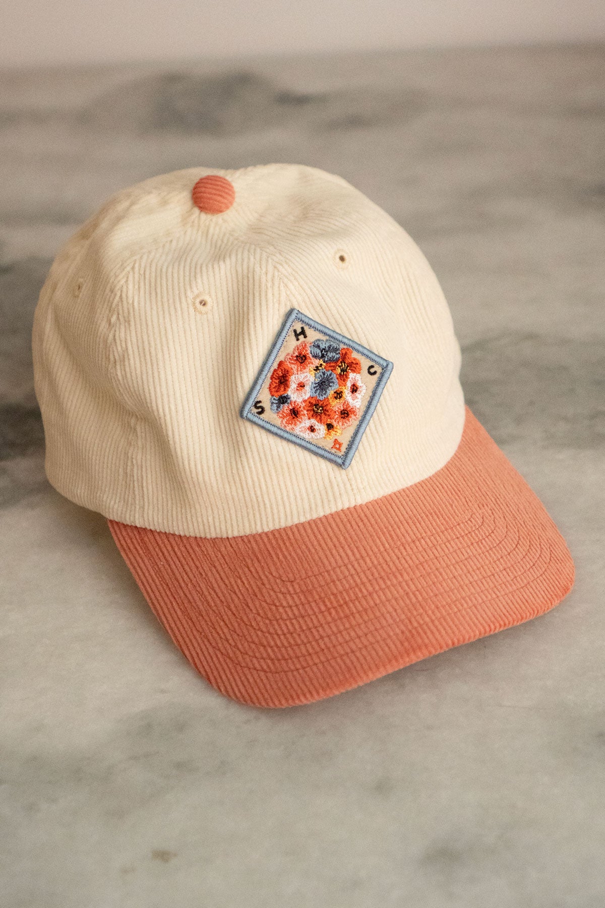 Patch Collant en Feutre 'Flower Ball'
