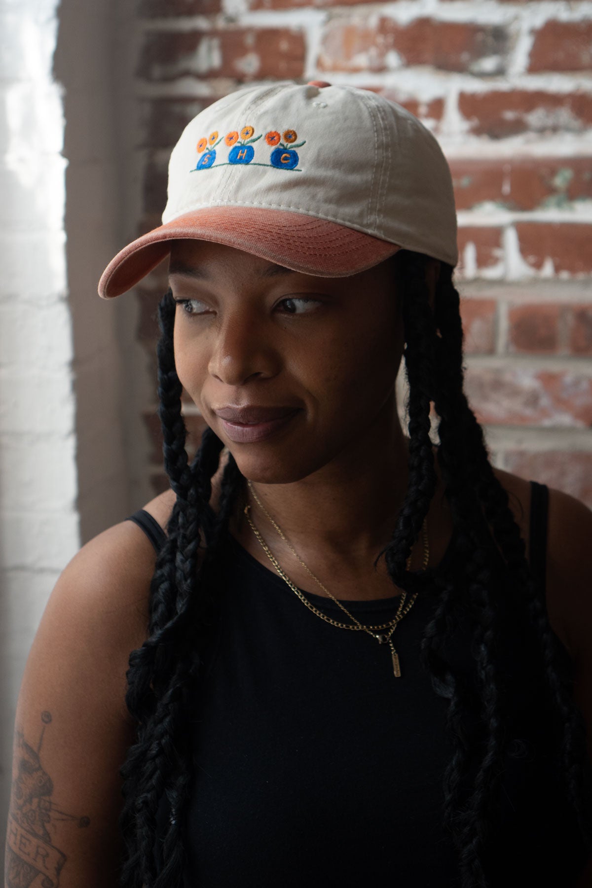 Flower Pots Two-Tone Dad Hat