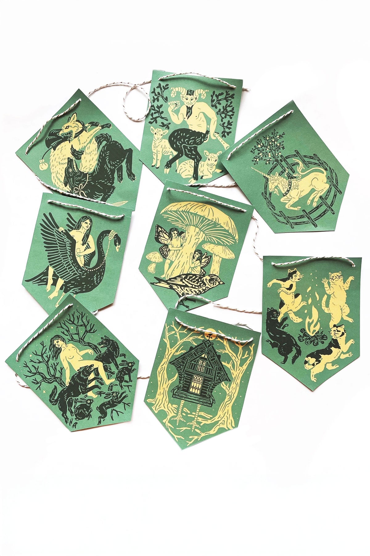 Guirlande en Papier 'Deep Forest Folklore'