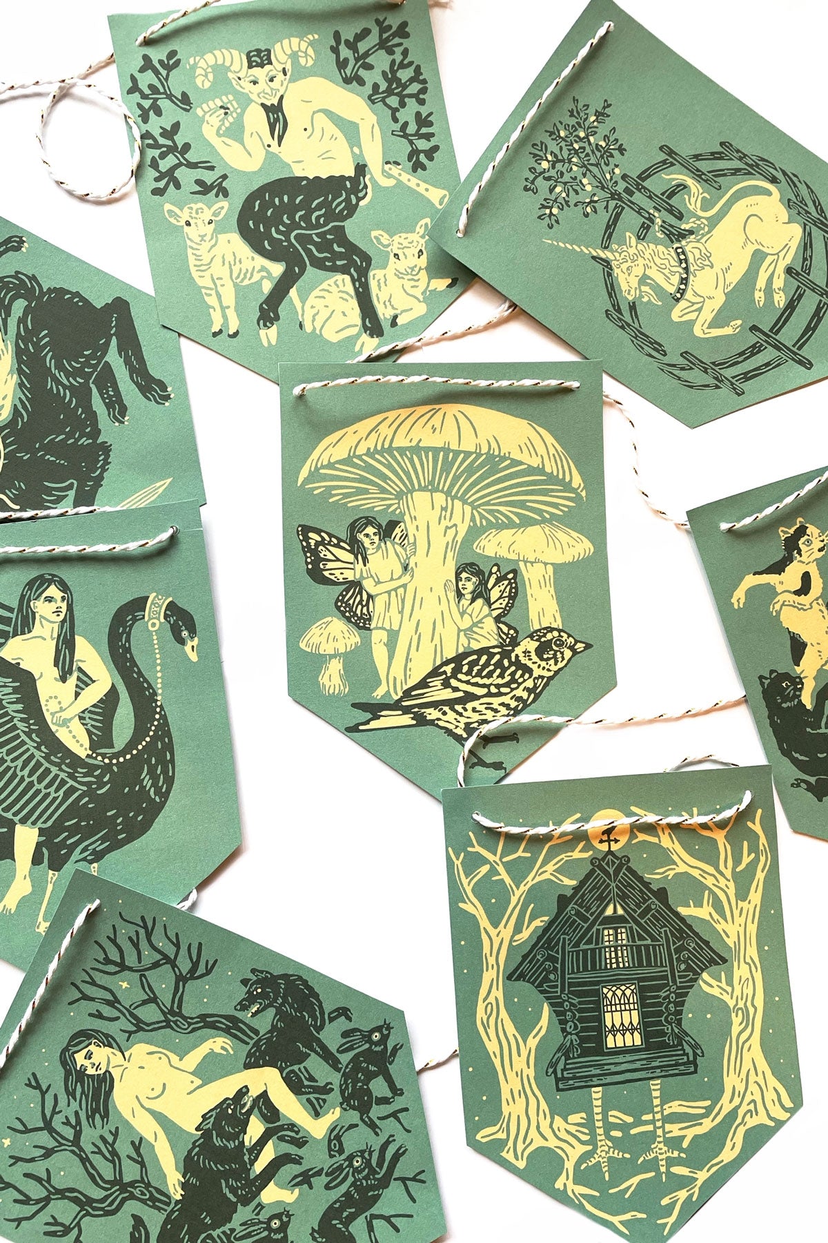 Guirlande en Papier 'Deep Forest Folklore'