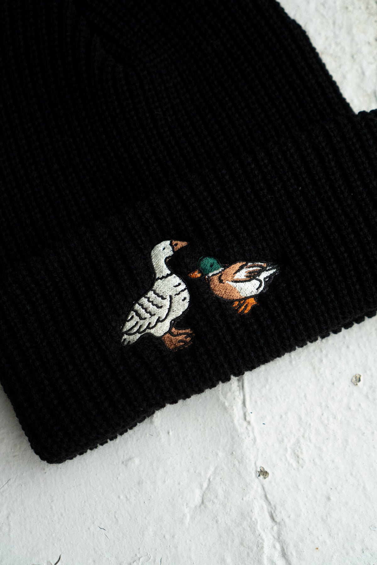 Tuque en Tricot Shaker 'Fowl' | Noir