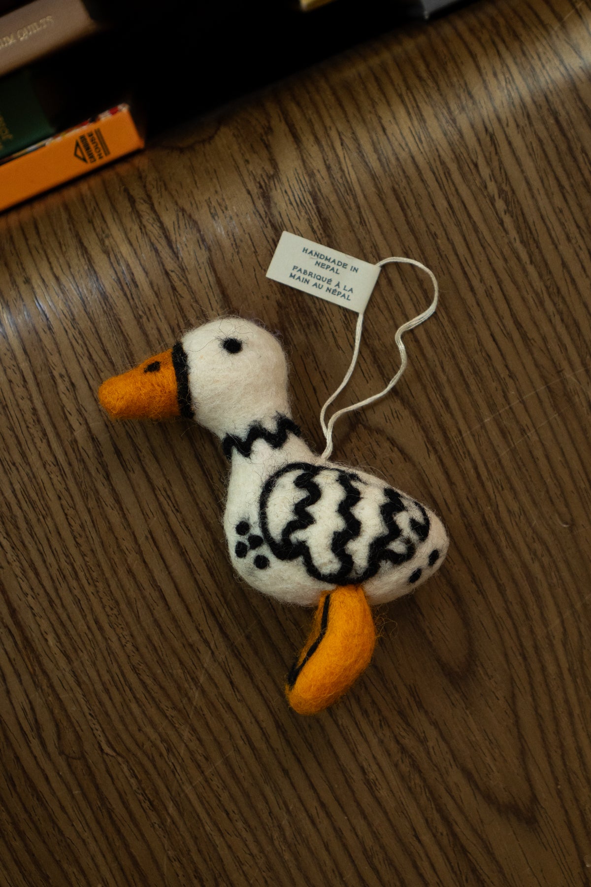 Ornement en Laine Feutrée 'Fowl'