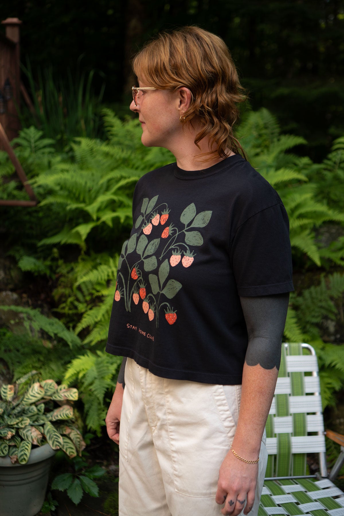 T-Shirt Carré CC 'Fruits 1858'