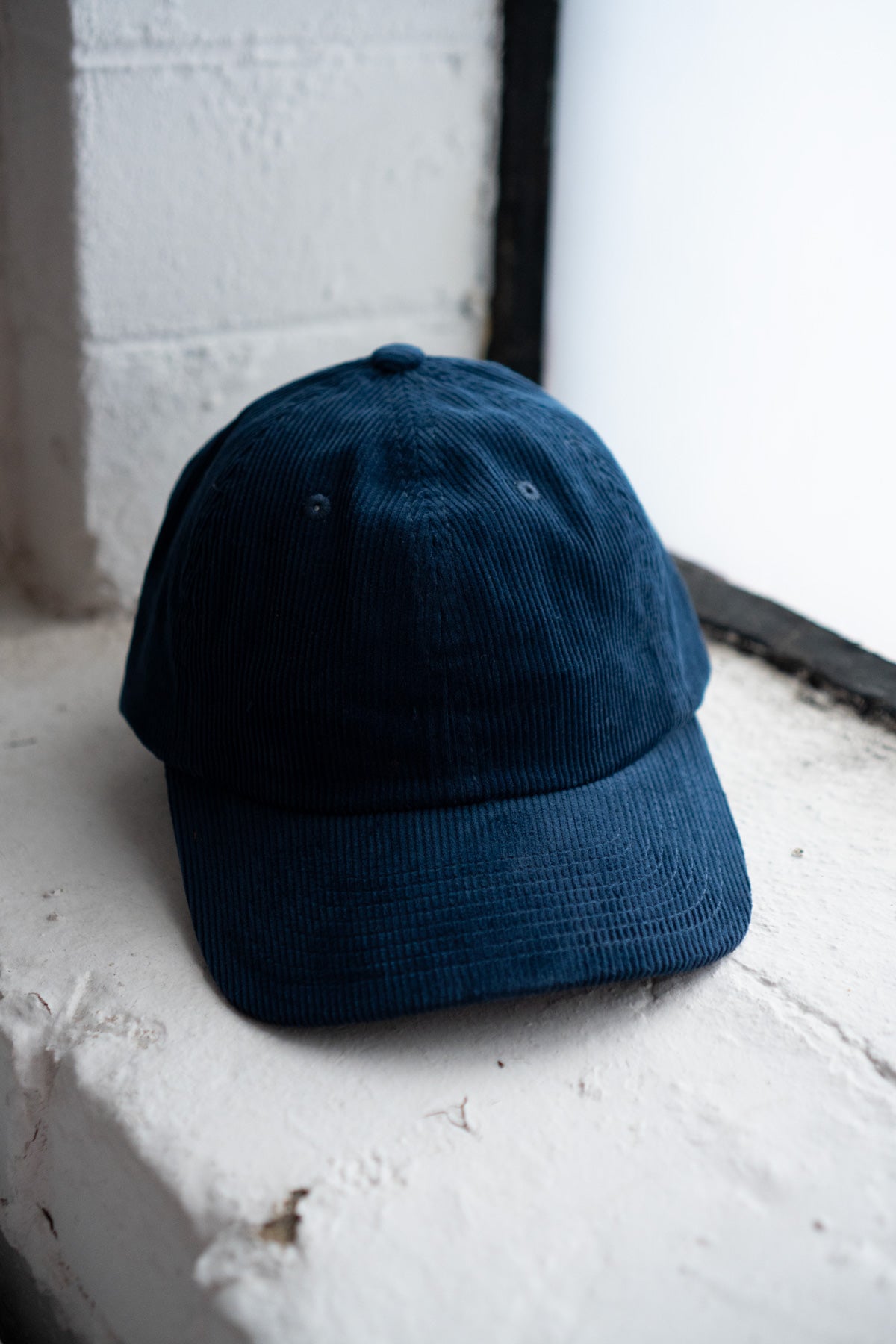Blank Corduroy Hat - Midnight