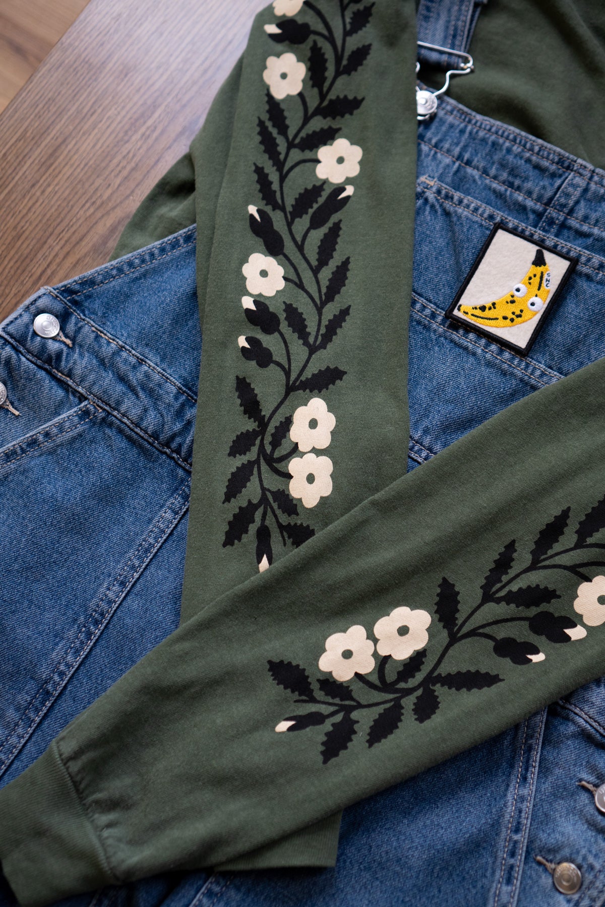 T-shirt à manches longues 'Garland'