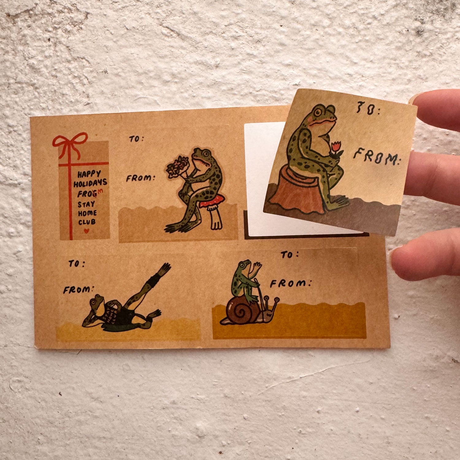 BLACK FRIDAY: Gift Label Sheet