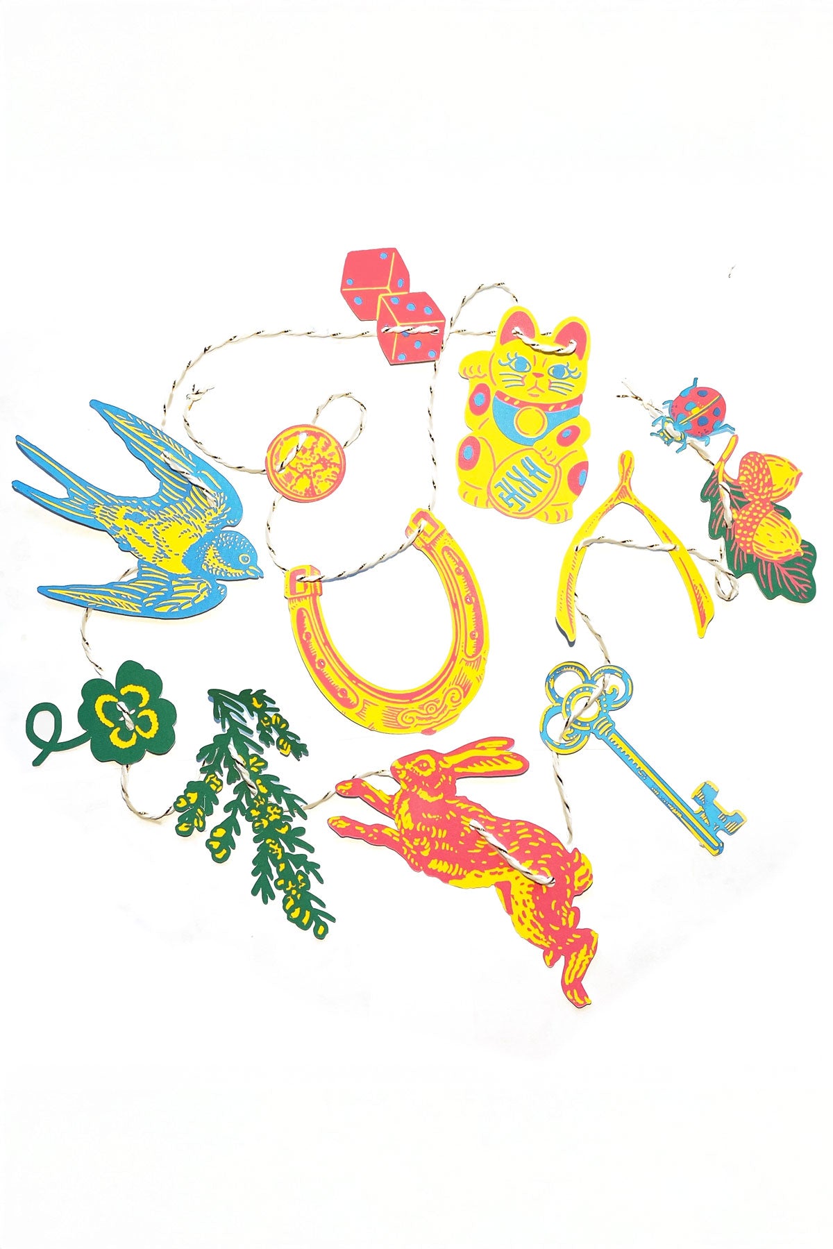 Guirlande en Papier 'Good Luck'