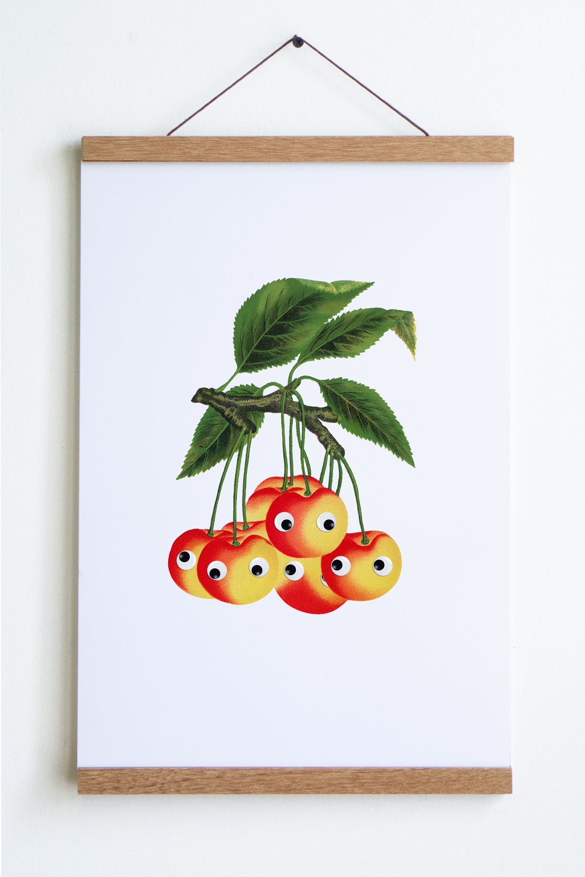 Affiche "Googly Cherries"