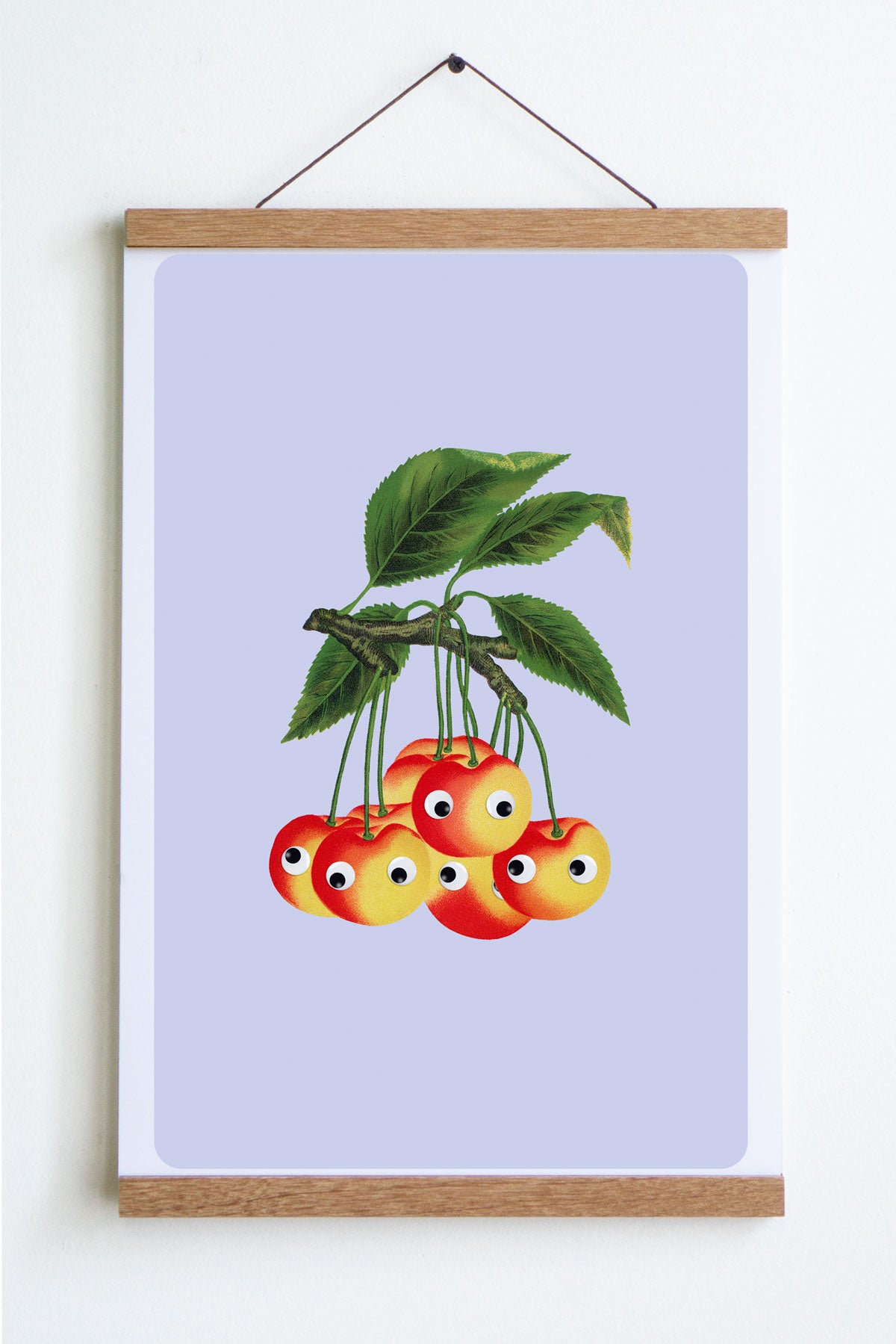Affiche "Googly Cherries"