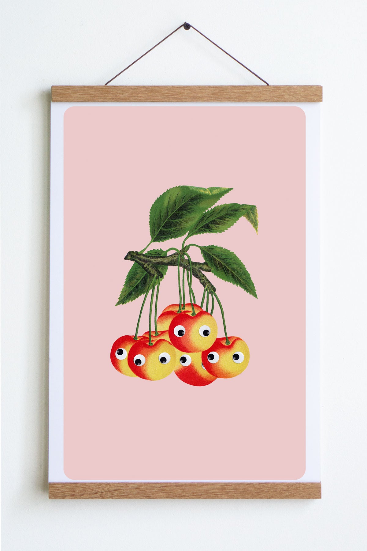 Affiche "Googly Cherries"