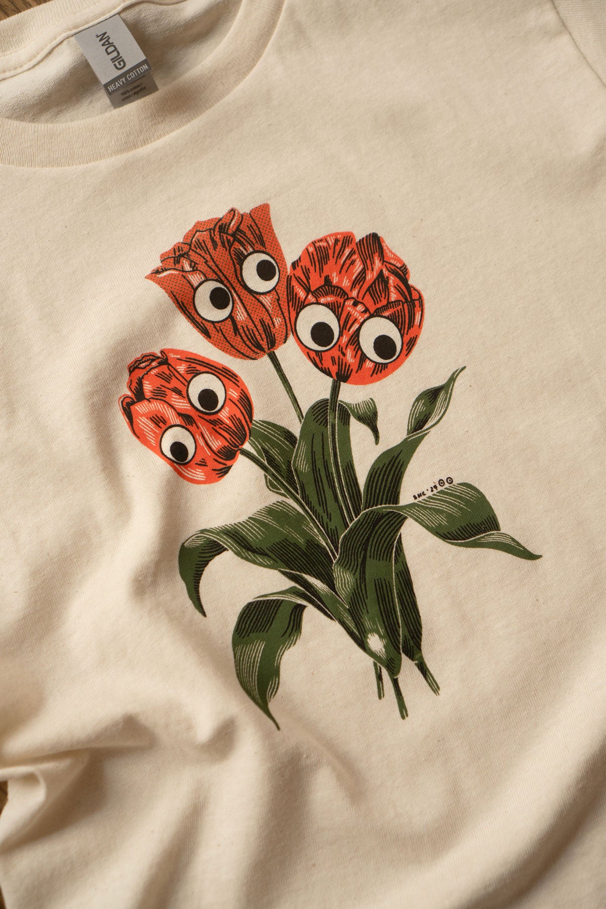 T-shirt enfant 'Googly Tulips'