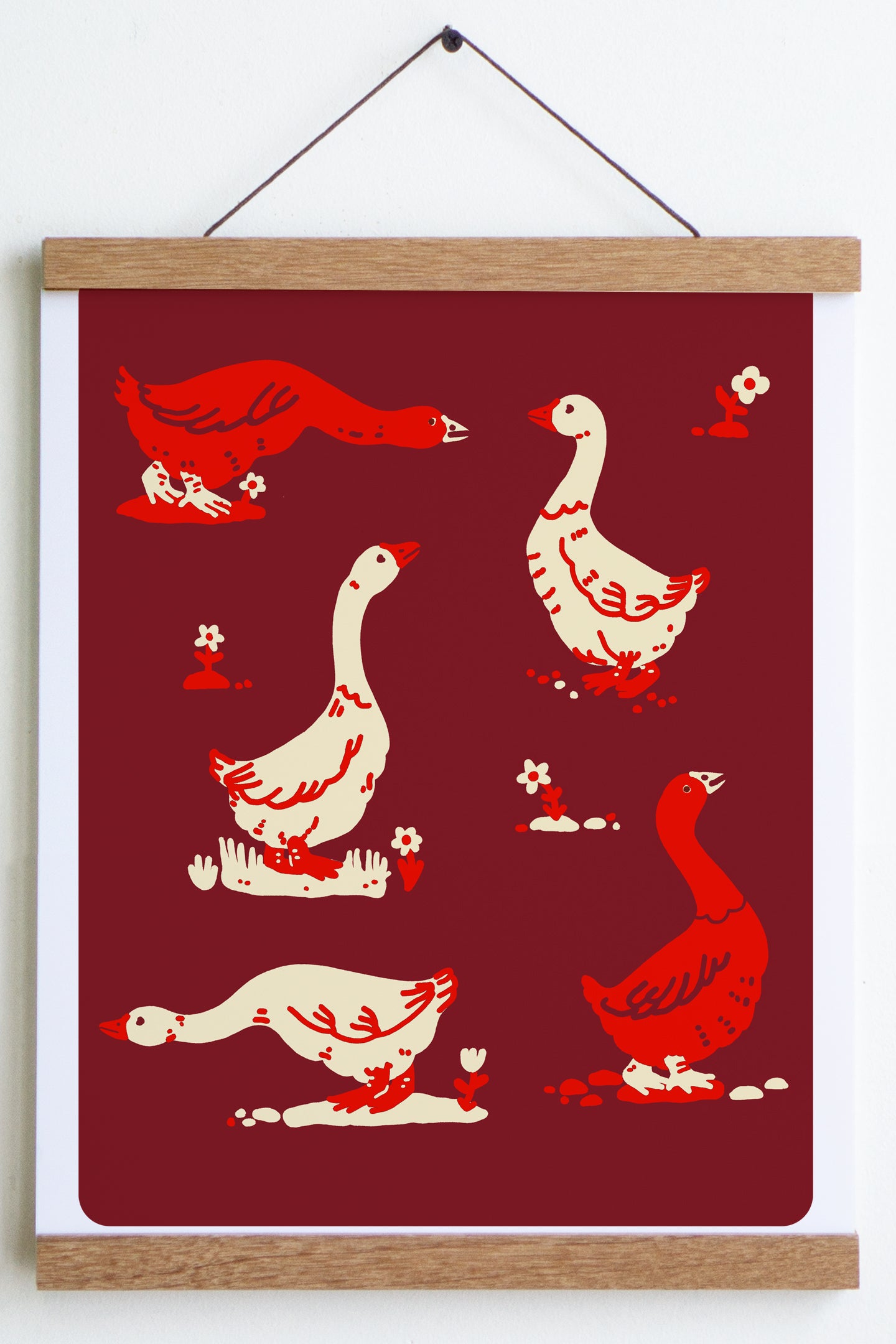 Goose Morning Print