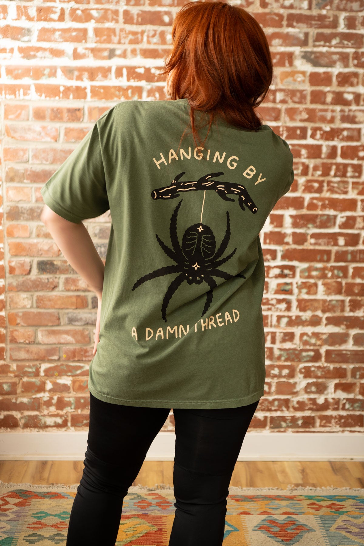 T-Shirt 'Hanging by a Thread'