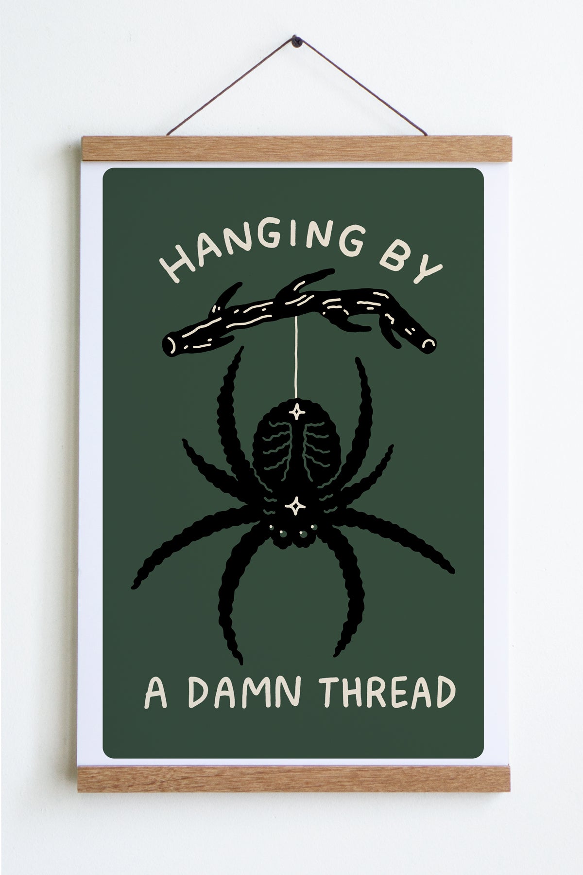 Affiche 'Hanging by a Thread'