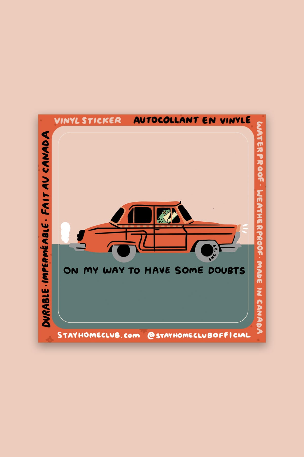 Autocollant 'Have Some Doubts'