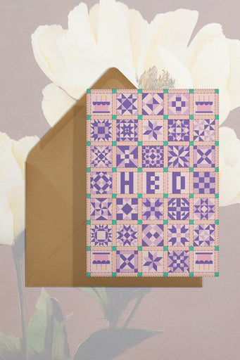 Carte HBD (Patchwork)