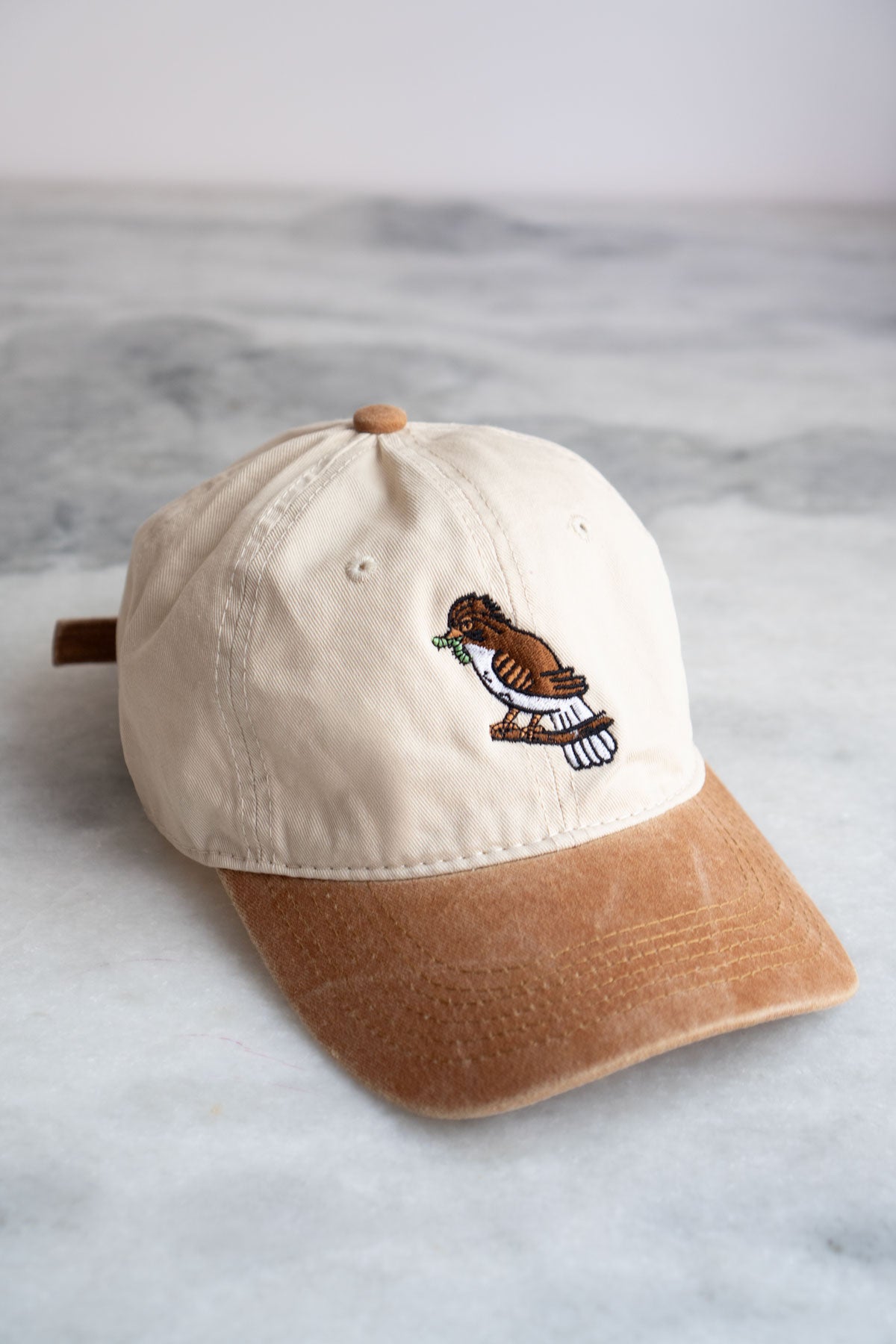 Casquette bicolore 'Bird Treat'