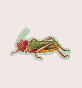 Nature animal sticker featuring a locust insect