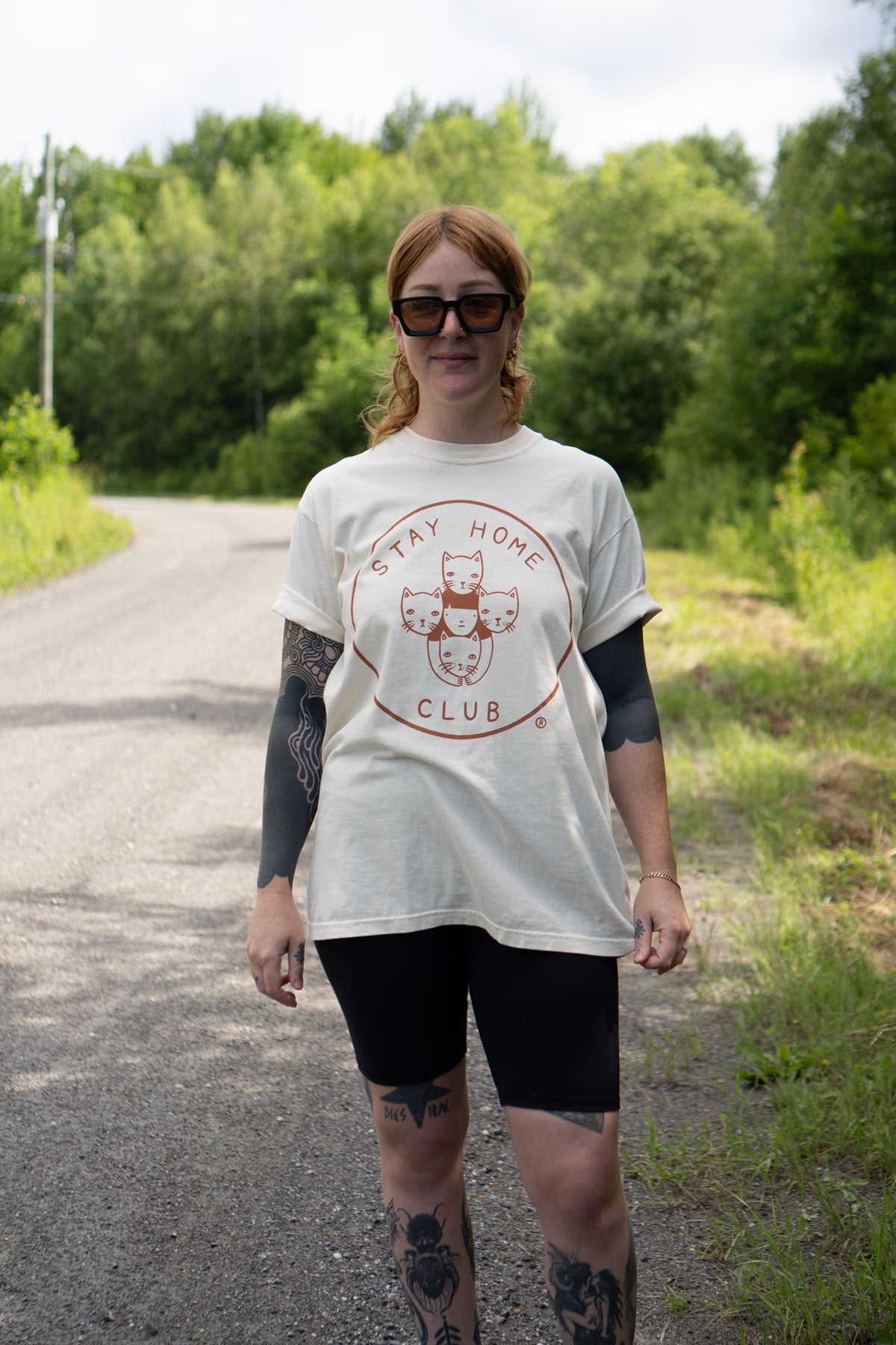 T-shirt Comfort Colors® 'Stay Home Club'