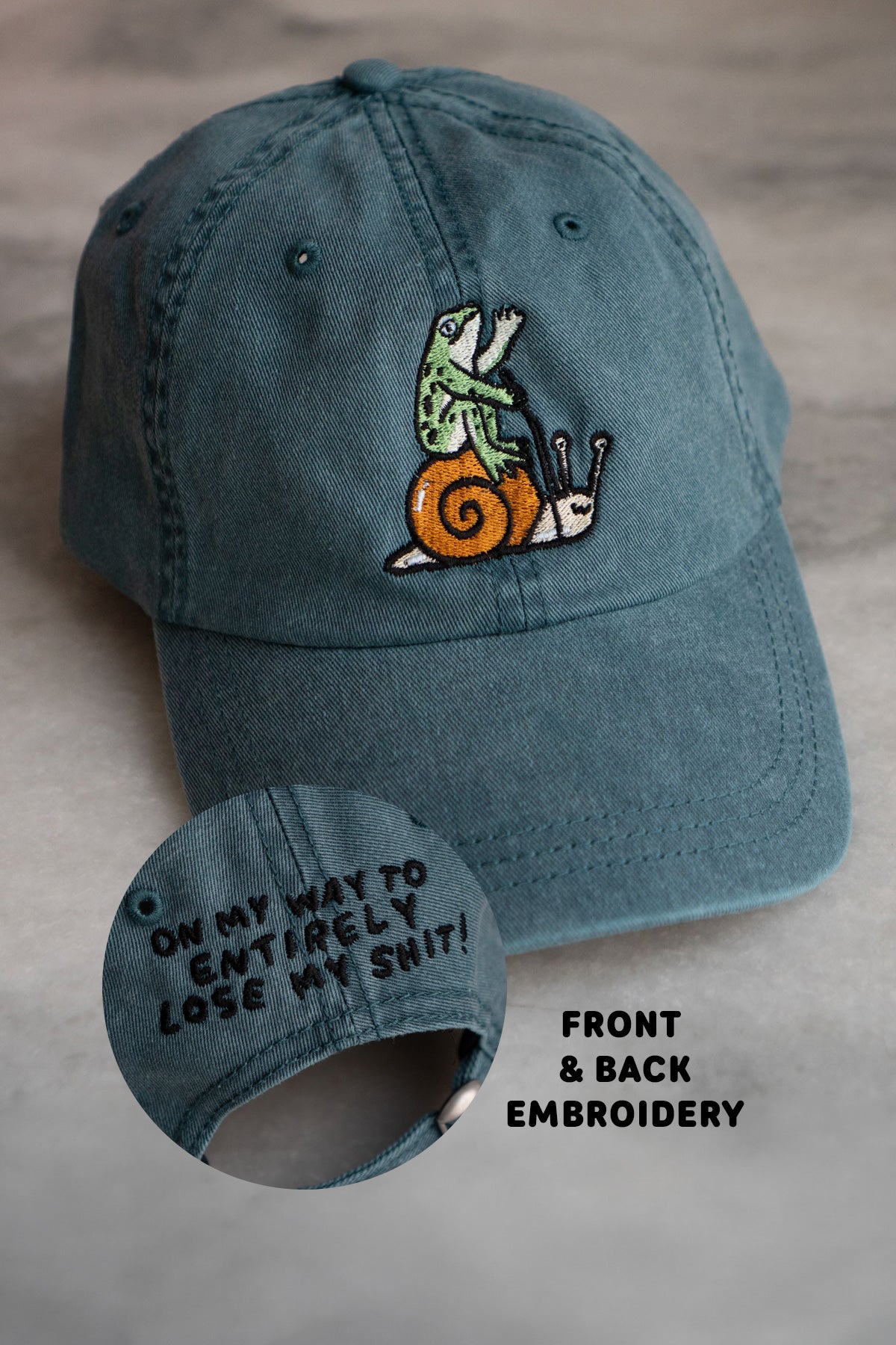 Lose my Shit Front & Back Dad Hat