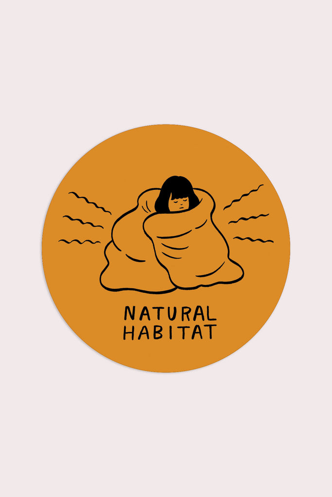 Autocollant 'Natural Habitat'