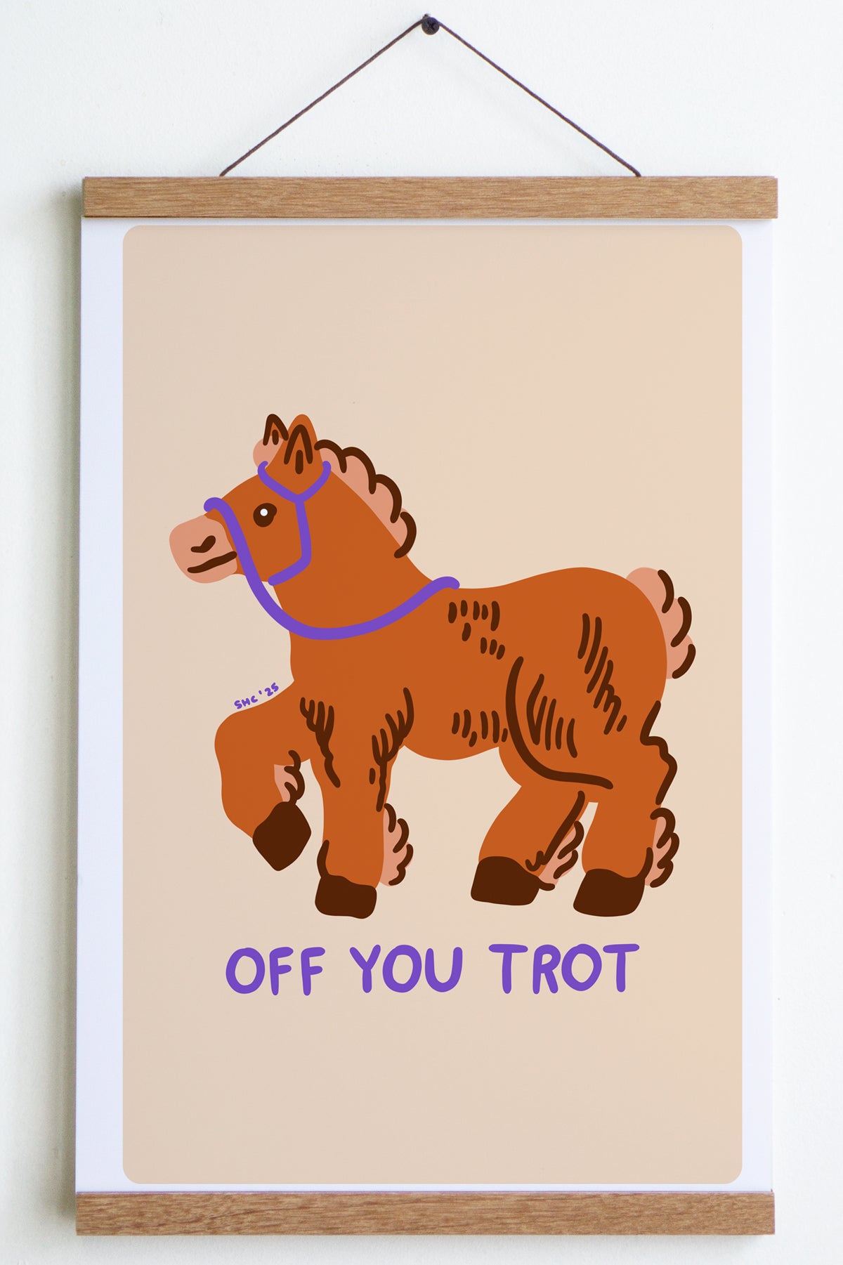 Affiche 'Off You Trot'