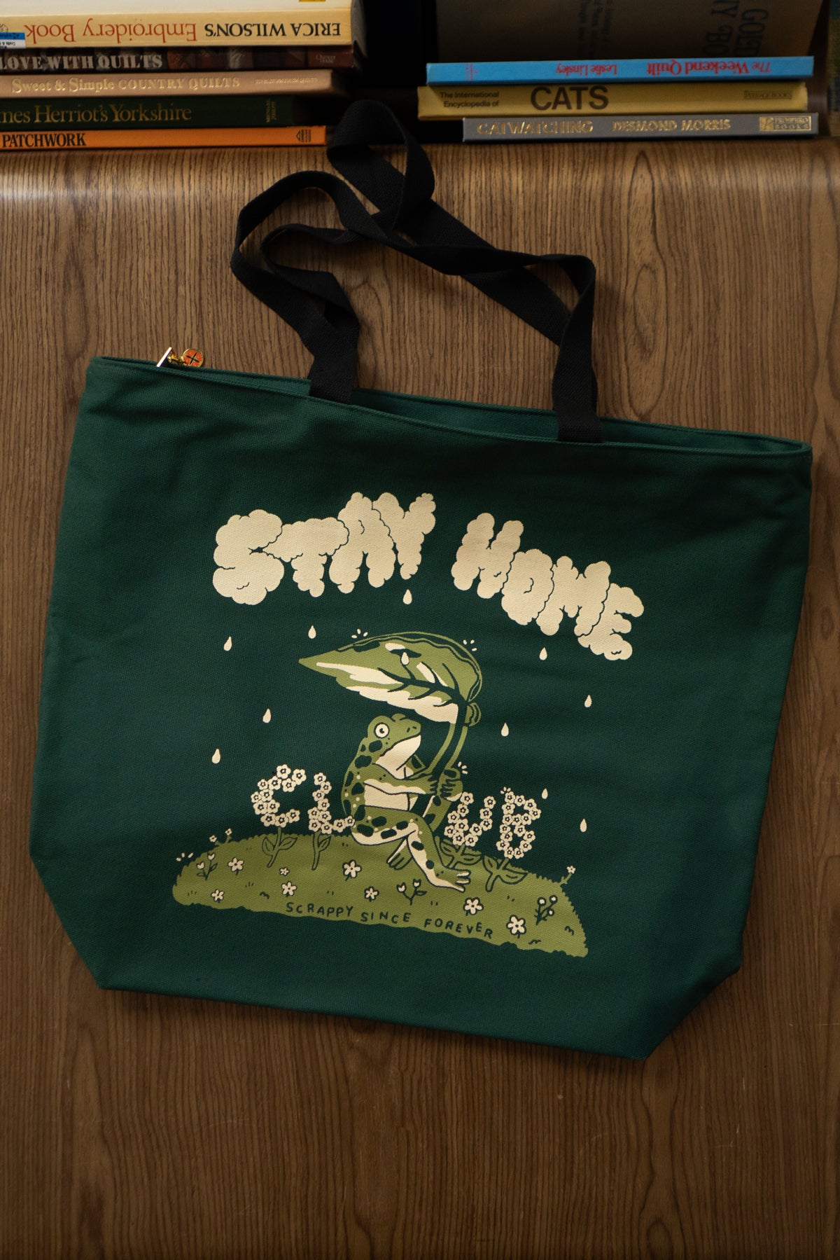 Oh Drat Big Zip Tote