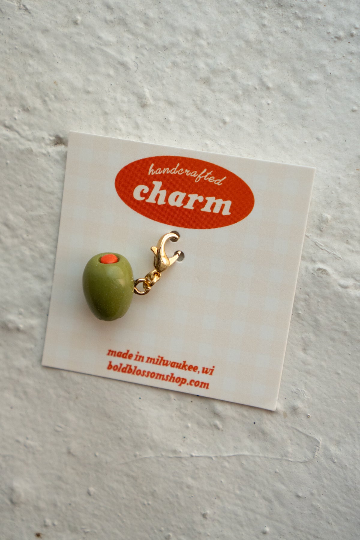 Tiny Olive Charm