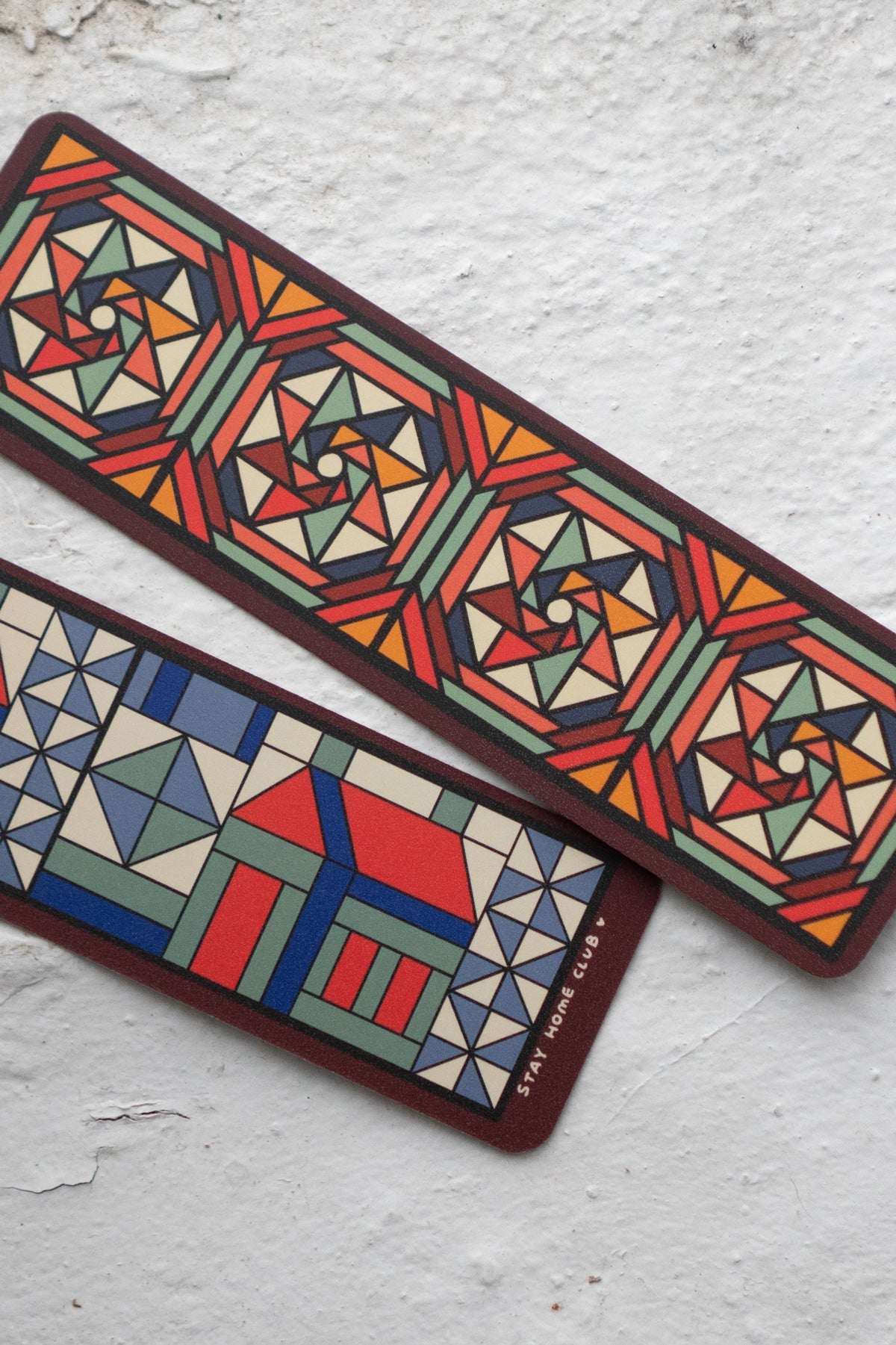 Mixed Patchwork Bookmark