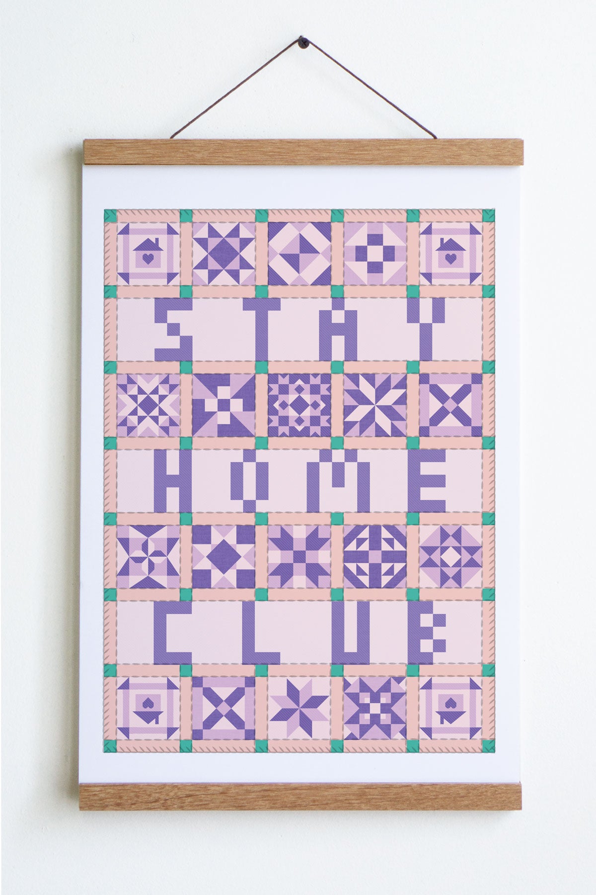 Affiche 'SHC Patchwork'