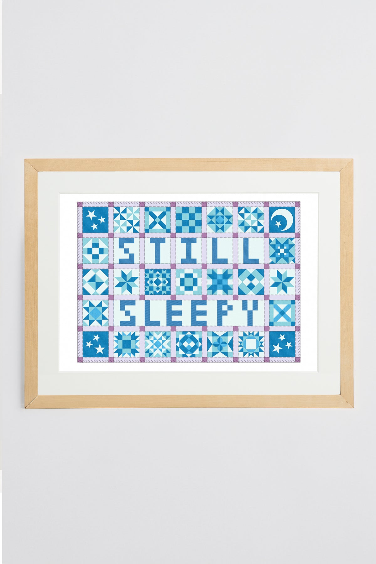 Affiche 'Still Sleepy Patchwork'