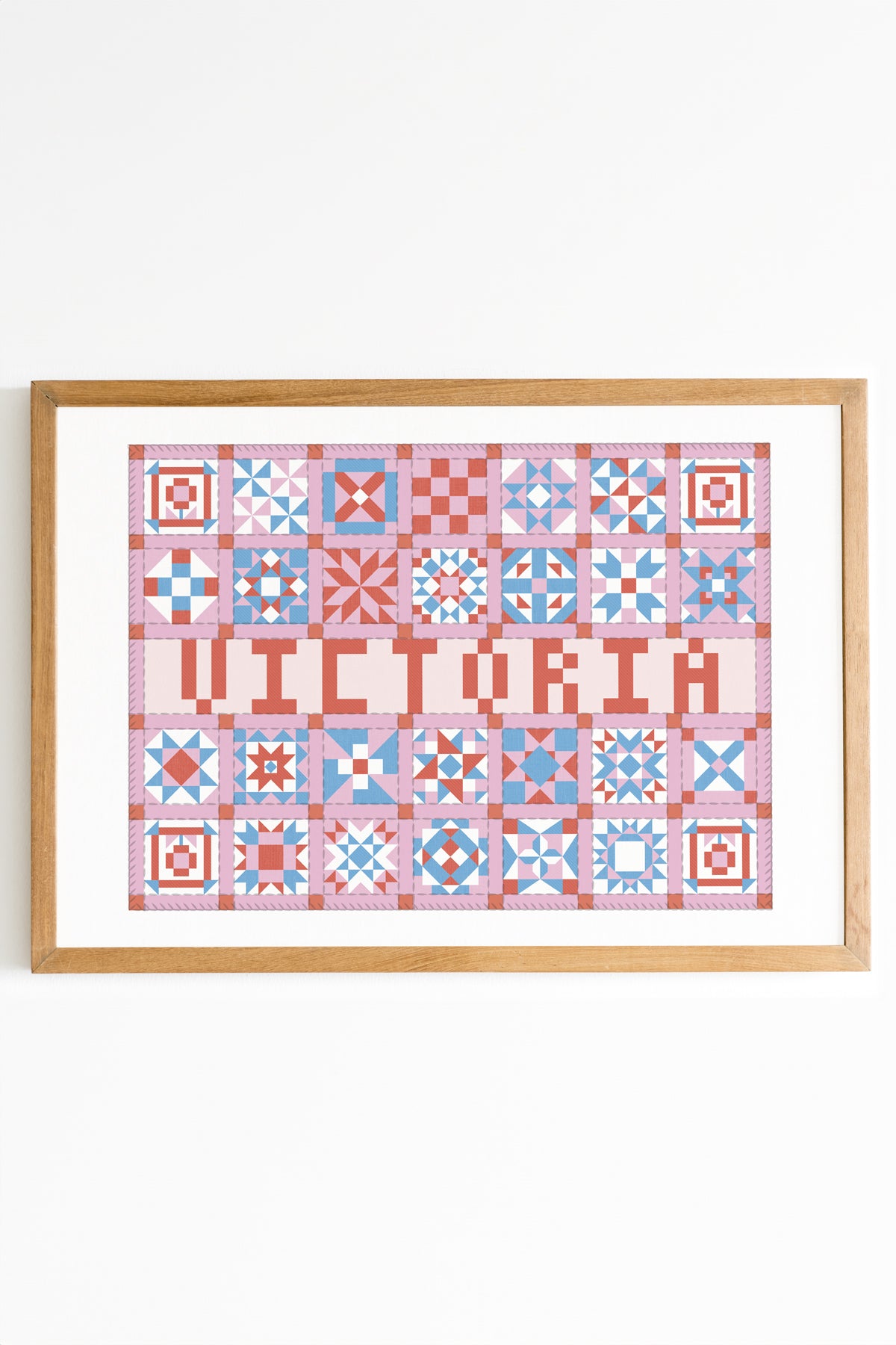 Affiche 'Patchwork' - Villes