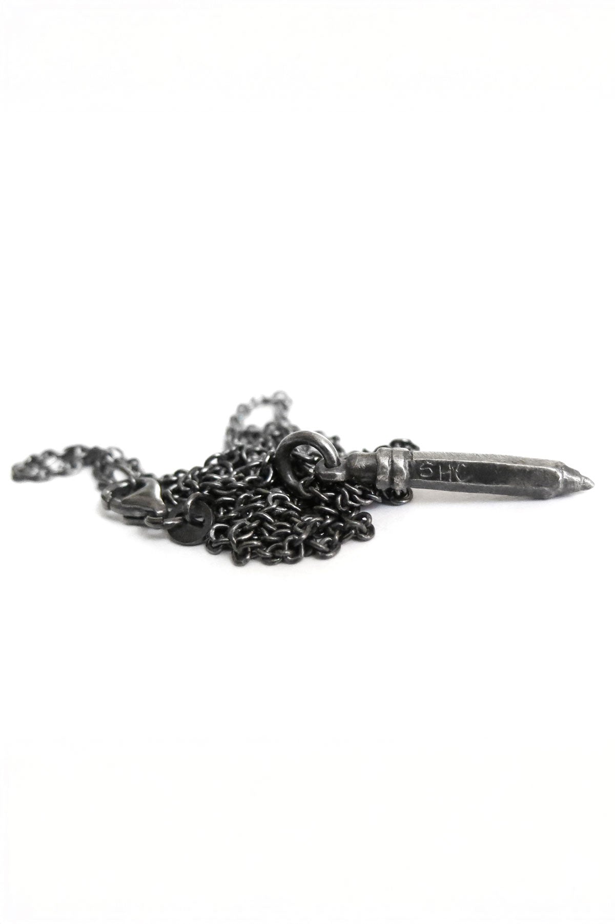 Silver Pencil Necklace