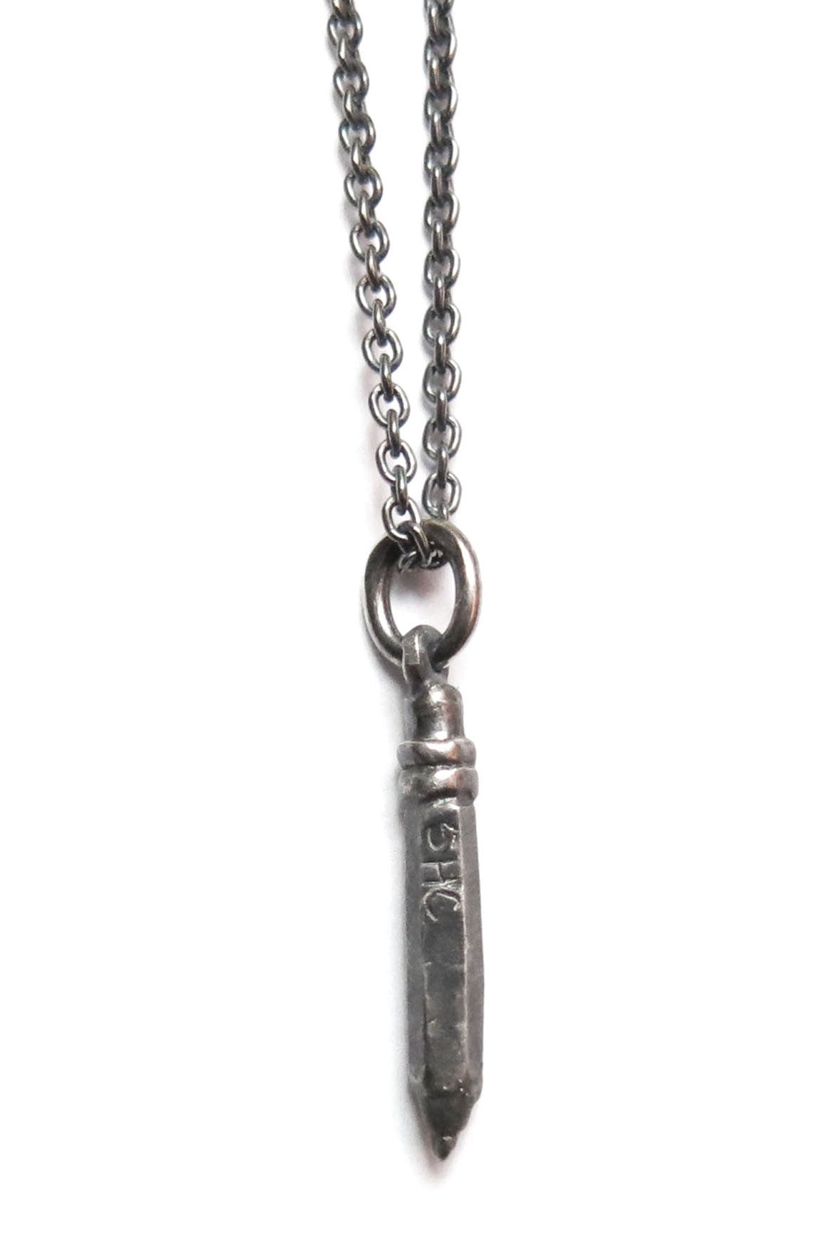 Silver Pencil Necklace
