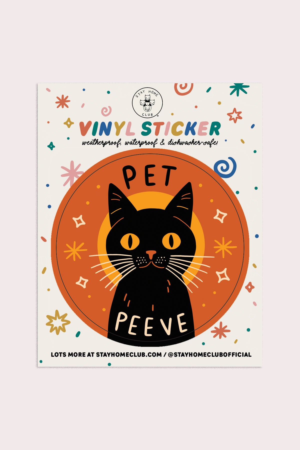 Pet Peeve Vinyl Sticker
