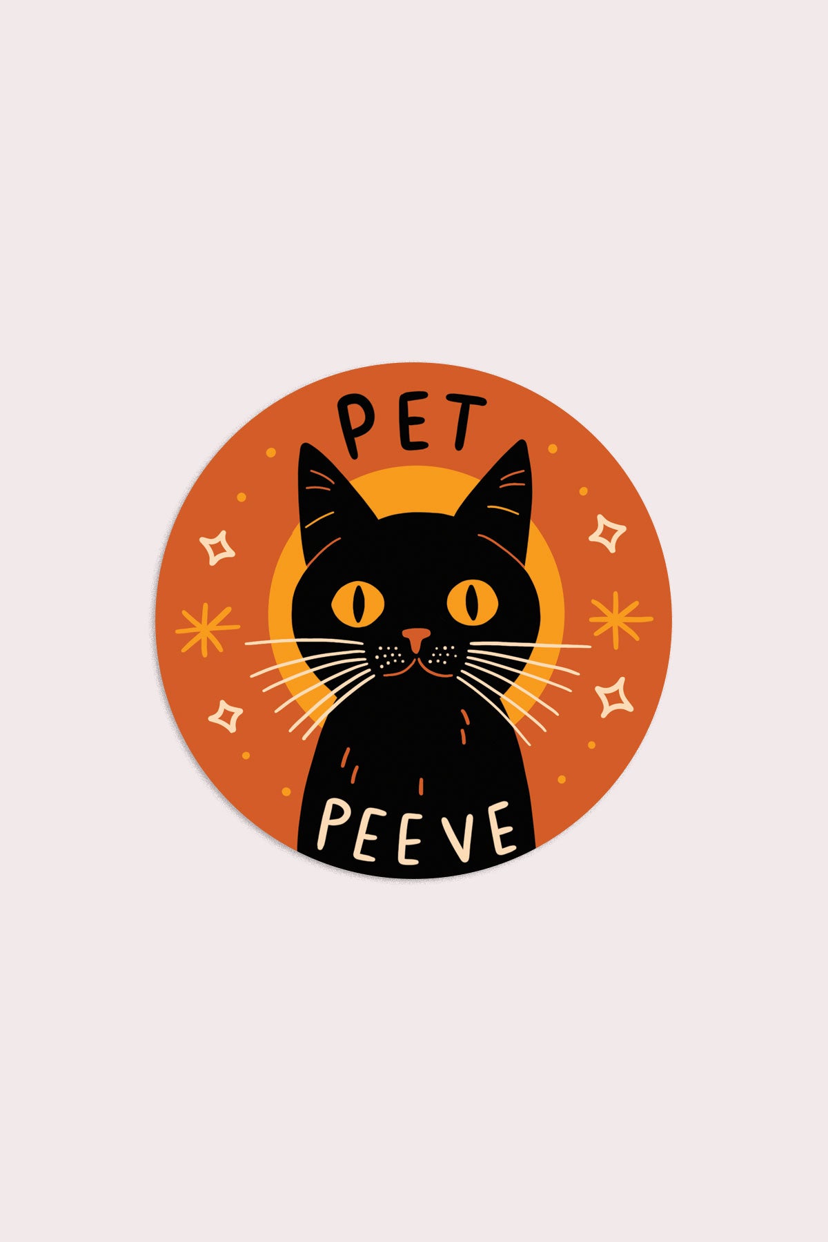 Pet Peeve Vinyl Sticker