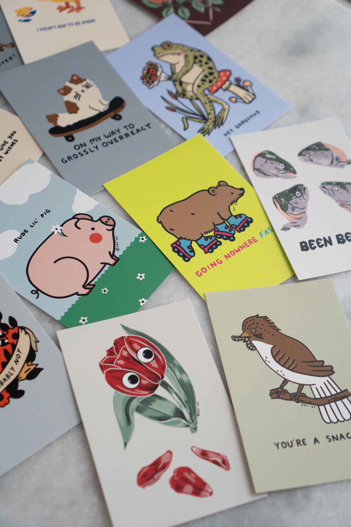 Paquet de 20 cartes postales "SHC Part 4"