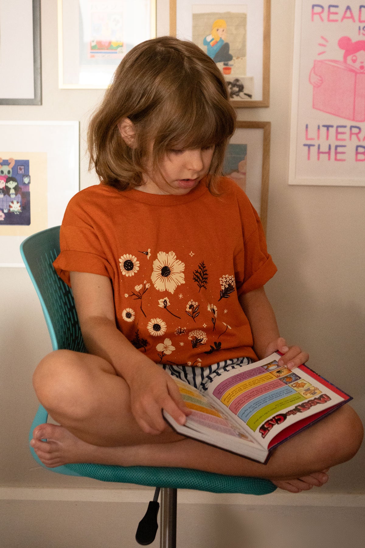 T-shirt enfant 'Pressed Flowers'