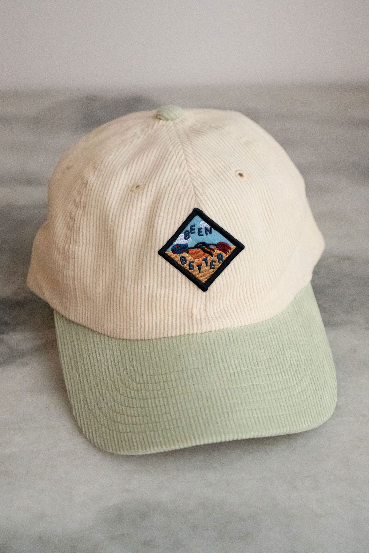 Casquette Velours-Côtelé "Choisis-Ta-Patch"