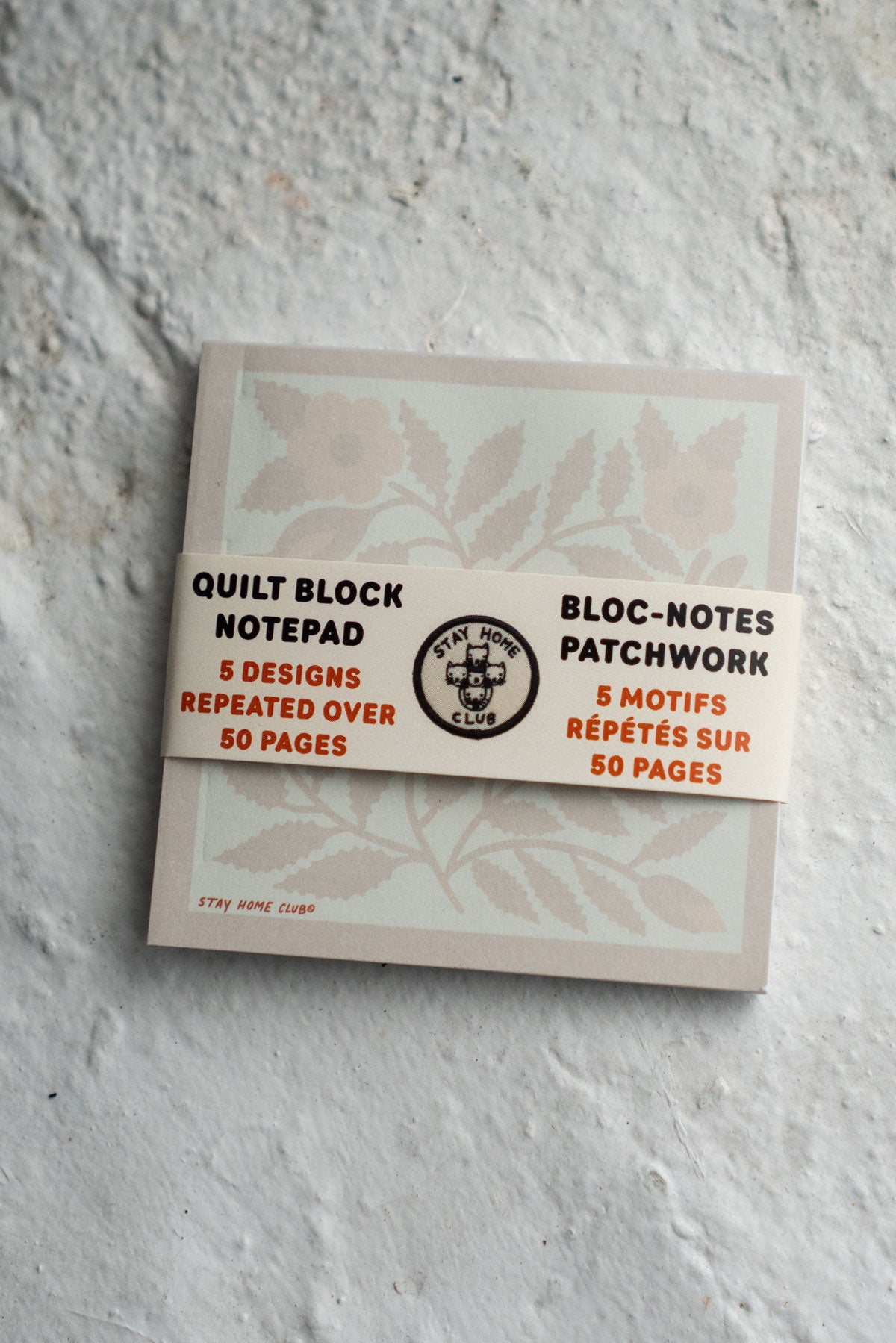 Bloc-Notes Patchwork 'Appliqué'