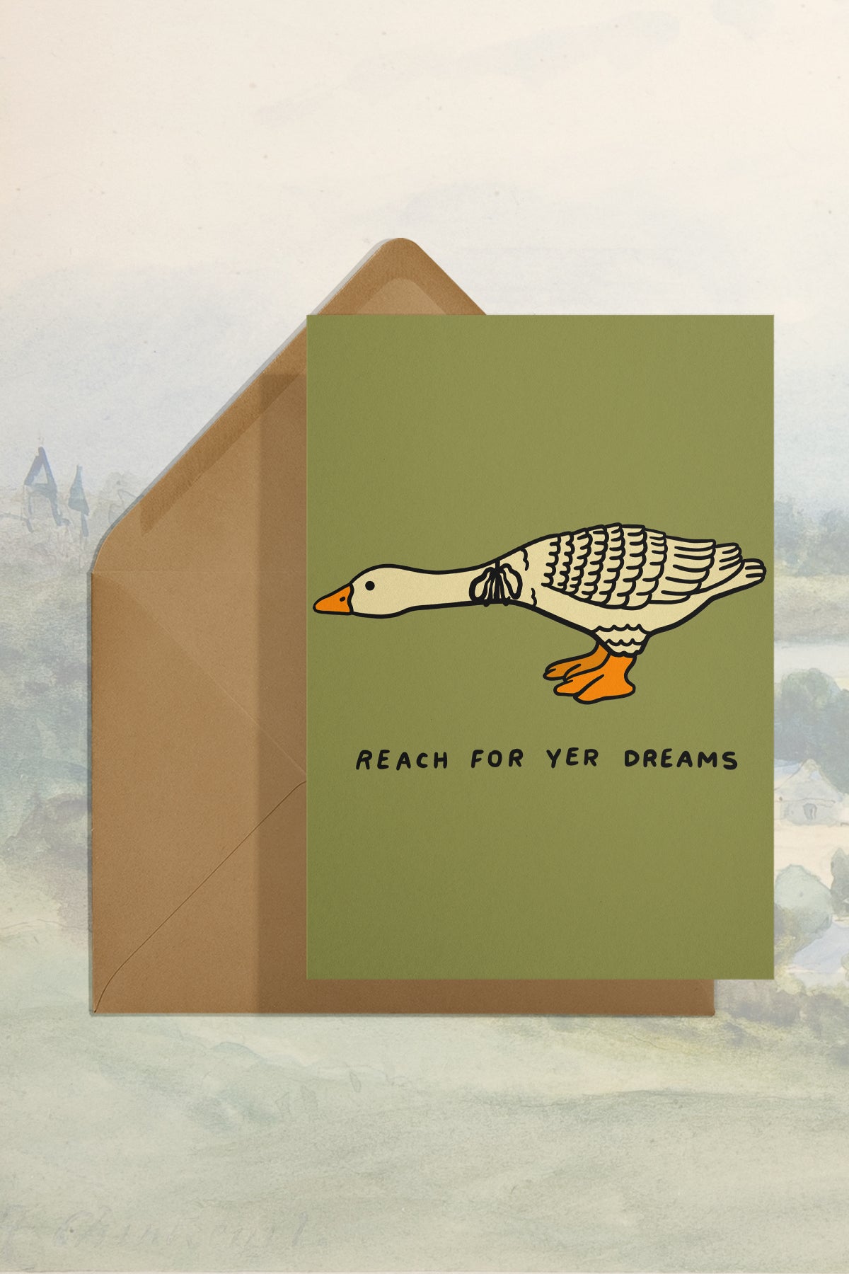 Carte de Voeux 'Reach for yer Dreams'