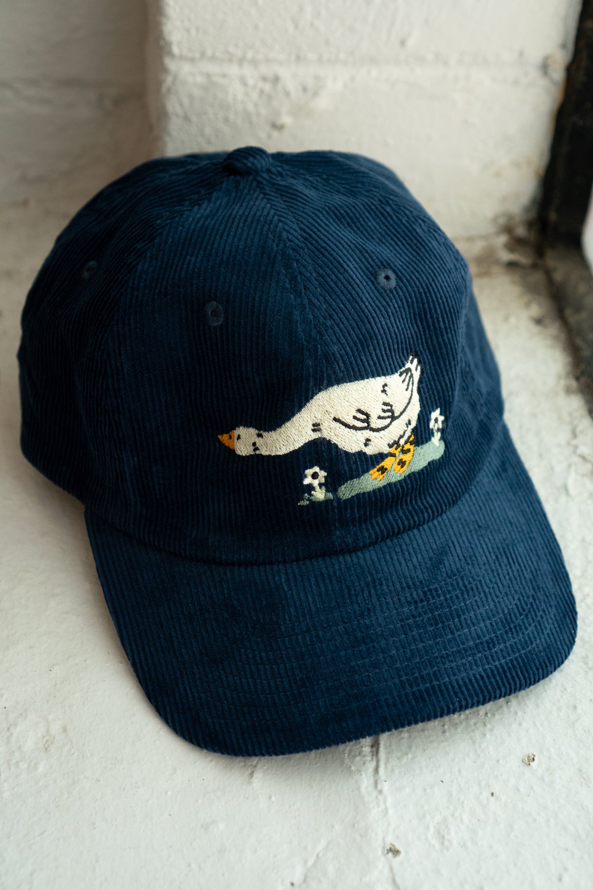 Reaching Corduroy Dad Hat | Midnight
